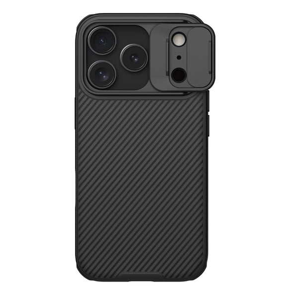 NILLKIN iPhone 17 Pro Max Camshield Pro Suojakuori - Musta
