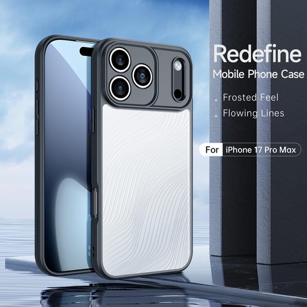 DUX DUCIS iPhone 17 Pro Max Aimo Series Suojakuori - Musta