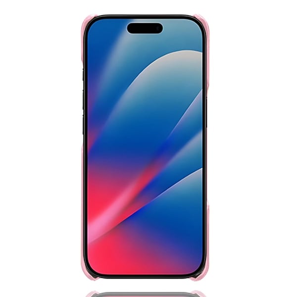 SKALO iPhone 17 Pro Max PU-Læder Kortholder Cover - Rosa guld