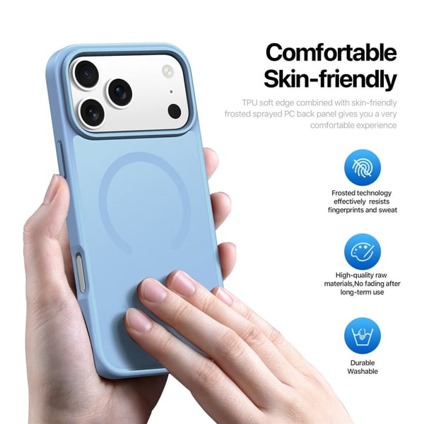 DUX DUCIS iPhone 17 Pro Max Yind Series Matte Finish Cover - Blå
