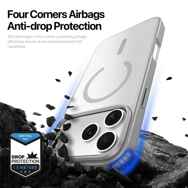 DUX DUCIS iPhone 17 Pro Max Yind Series Matte Finish Cover - Grå