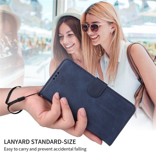 SKALO iPhone 17 Pro Max PU-læder Flip Cover
