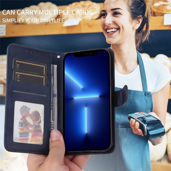 SKALO iPhone 17 Pro Max PU-læder Flip Cover