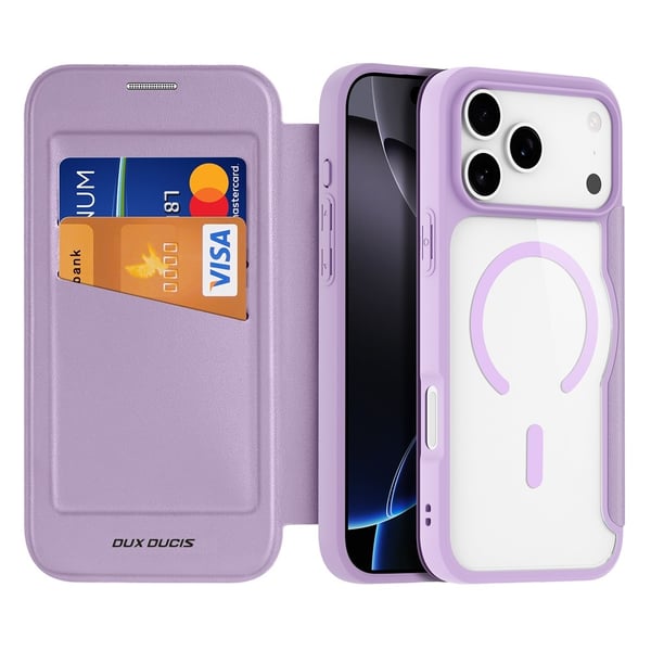 DUX DUCIS iPhone 17 Pro Max Skin X Pro Flip Cover - Lilla