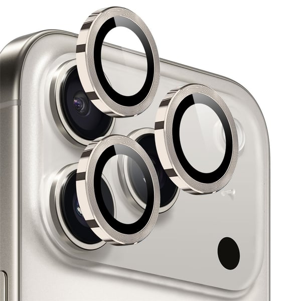 SKALO iPhone 17 Pro Max NORTHJO Kamerabeskyttelse Metalring - Grå