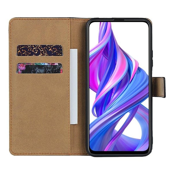Plånboksfodral Äkta Skinn Huawei Honor View 20