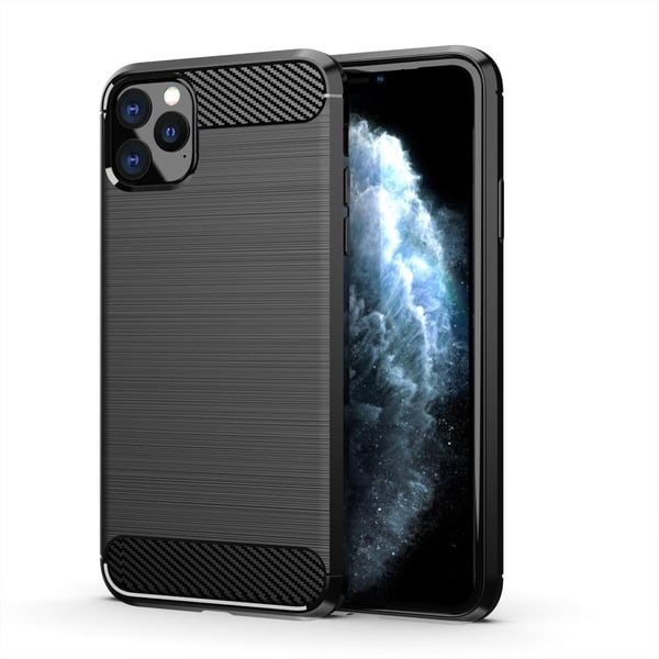 SKALO iPhone 11 Pro Armor Carbon Stöttåligt TPU-skal