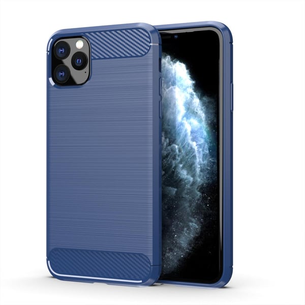 SKALO iPhone 11 Pro Armor Carbon Stødsikker TPU-cover