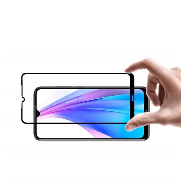 Heltäckande Härdat Glas till Xiaomi Redmi Note 8T - Svart