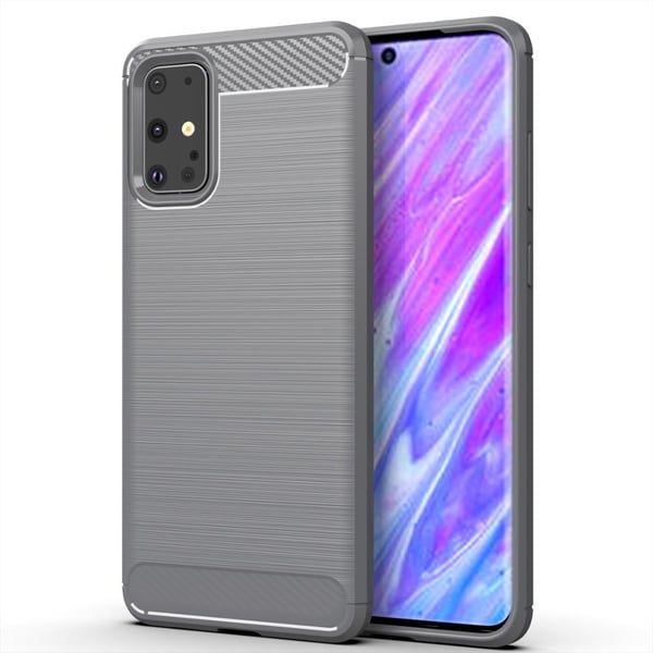 SKALO Samsung S20 Armor Carbon Stöttåligt TPU-skal