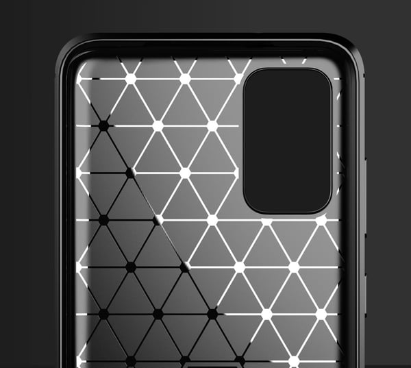 SKALO Samsung S20 Armor Carbon Stöttåligt TPU-skal