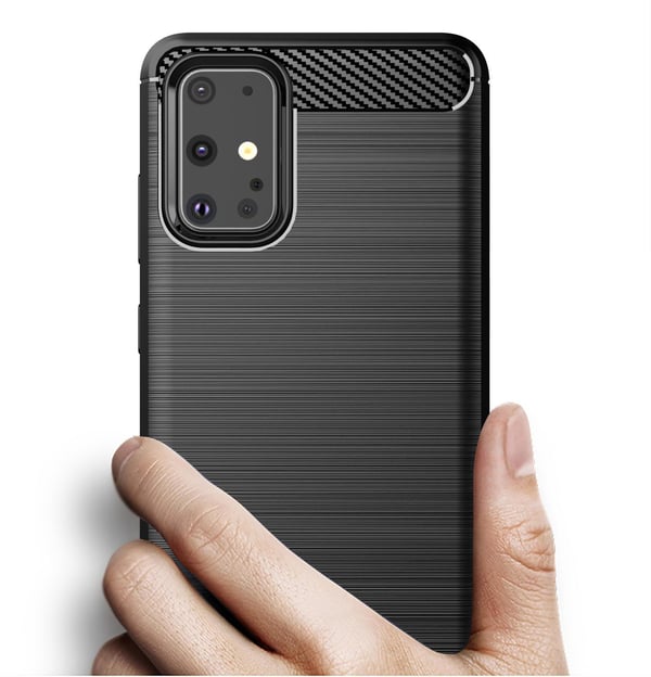 SKALO Samsung S20 Armor Carbon Stöttåligt TPU-skal