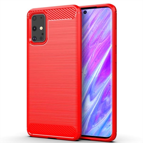 SKALO Samsung S20 Armor Carbon Stöttåligt TPU-skal