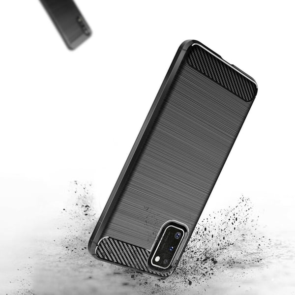 Stöttåligt Armor Carbon TPU-skal Samsung A41