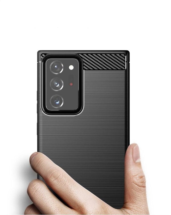 Stöttåligt Armor Carbon TPU-skal Samsung Note 20 Ultra