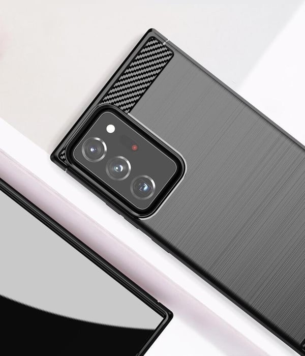 Stöttåligt Armor Carbon TPU-skal Samsung Note 20 Ultra