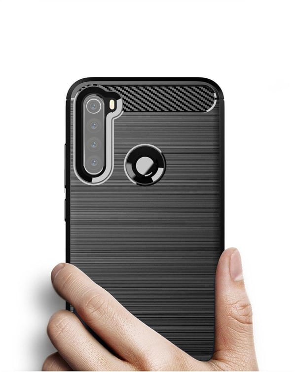 Stöttåligt Armor Carbon TPU-skal Xiaomi Redmi Note 8T