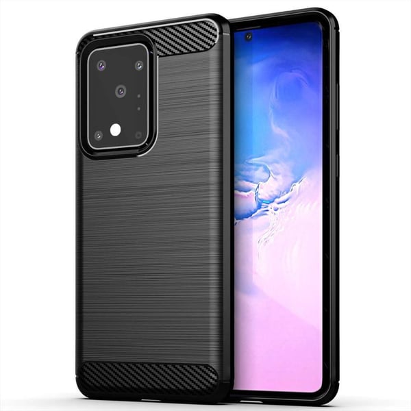 Stöttåligt Armor Carbon TPU-skal Samsung S20 Ultra