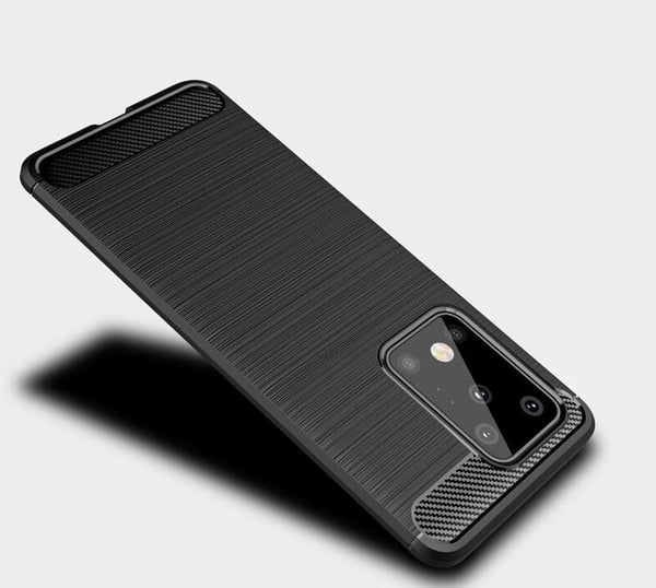 Stöttåligt Armor Carbon TPU-skal Samsung S20 Ultra