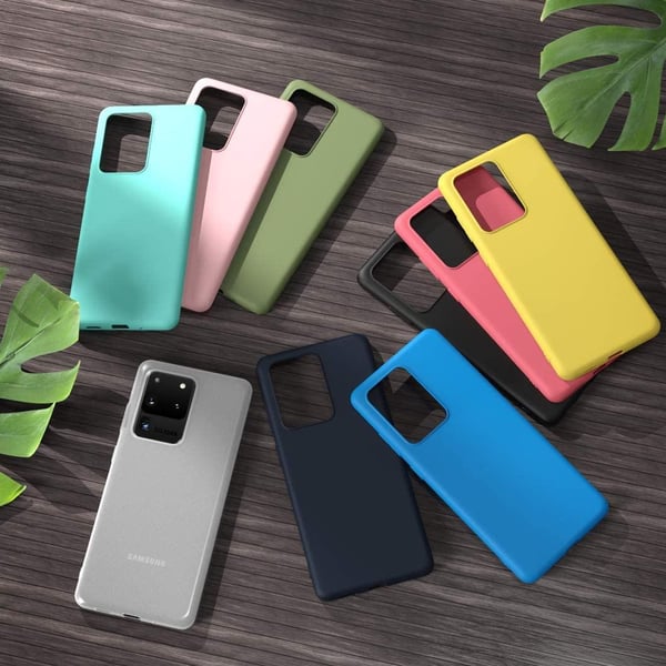 SKALO Samsung S20 Ultra Ultratunn TPU-Skal