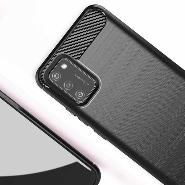 Stöttåligt Armor Carbon TPU-skal Samsung A02s