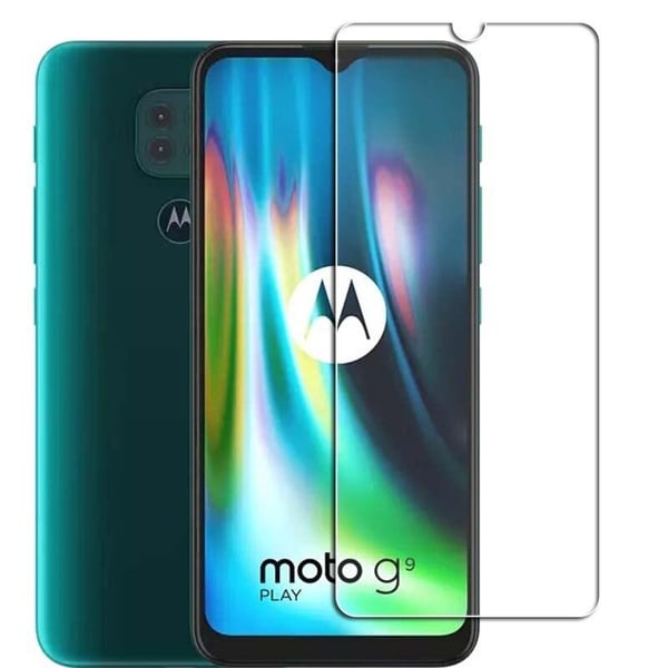 2-PAK SKALO Moto G9 Play Hærdet Glas Skærmbeskyttelse