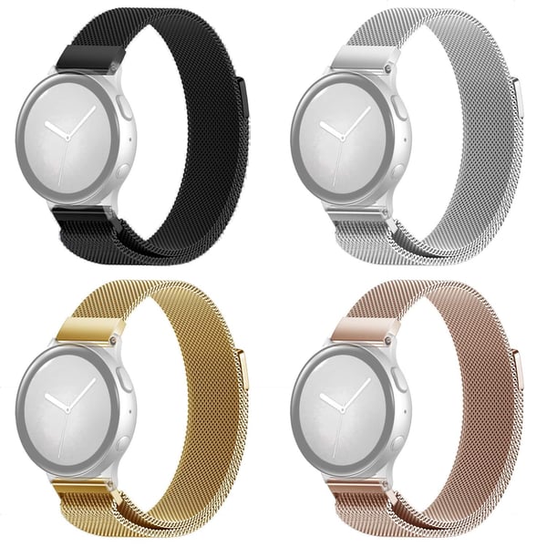 SKALO Milanese Loop til Samsung Watch Active2 44mm