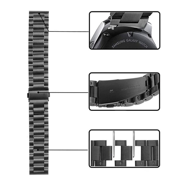 SKALO Teräsranneke Samsung Watch 3 41mm
