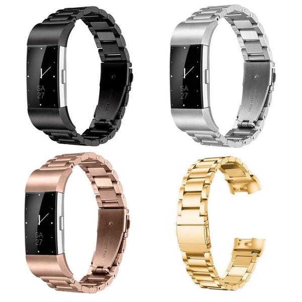 SKALO Teräsranneke Fitbit Charge 3/4