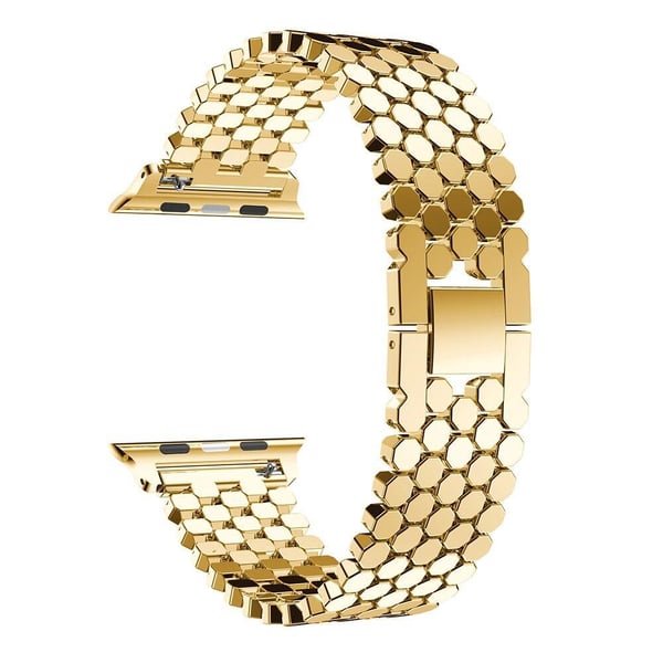 SKALO Fish Scale Metalliranneke Apple Watch Series 1-3 38mm