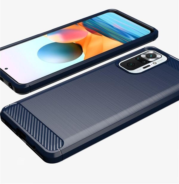 Stöttåligt Armor Carbon TPU-skal Xiaomi Redmi Note 10/10S