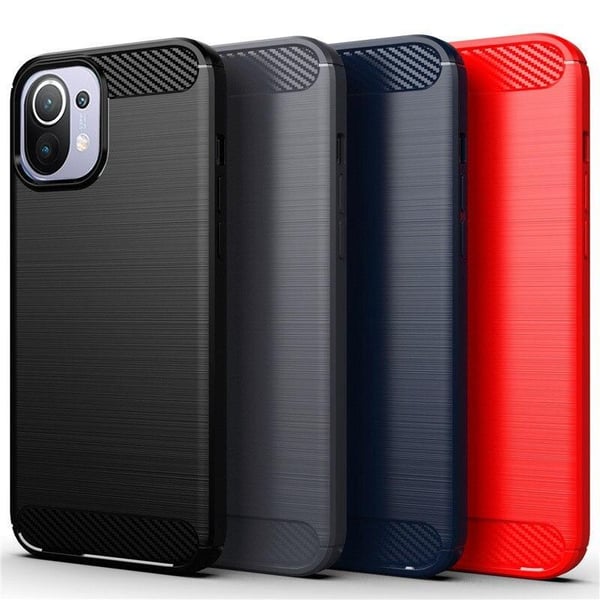 Stöttåligt Armor Carbon TPU-skal Xiaomi Mi 11 Lite
