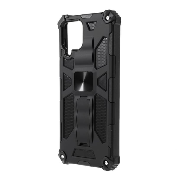 SKALO Samsung A22 4G Armor Phantom Hybrid Cover - Sort