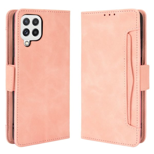 SKALO Samsung A22 4G 6-RUM Pungetaske - Pink