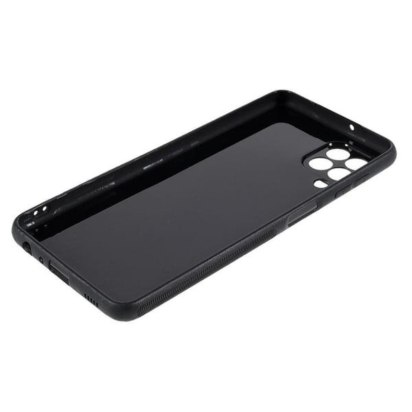 SKALO Samsung A22 4G Carbon Fiber TPU cover - Sort