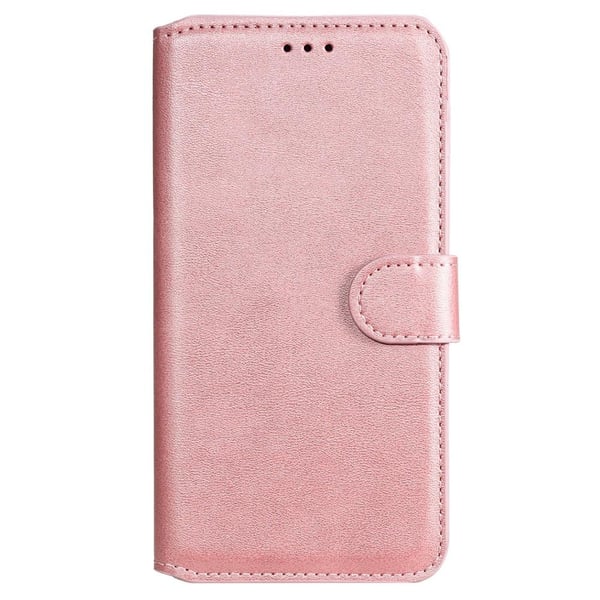 SKALO Samsung A22 5G Classic Pungetui - Rosa guld