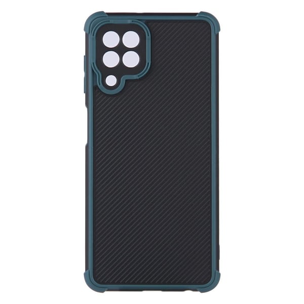 SKALO Samsung A22 4G Armor Hybrid Bumper Cover - Grøn
