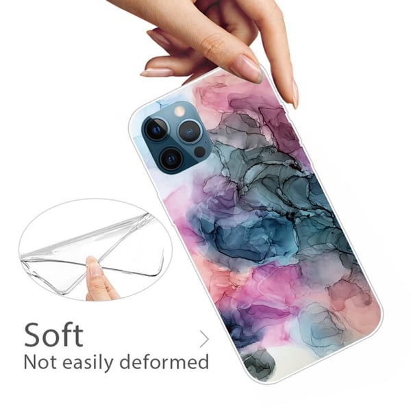 SKALO iPhone 13 Pro Max Marmor TPU-cover - #6