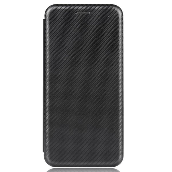 SKALO iPhone 13 Pro Max Carbon Fiber Pungetui - Sort