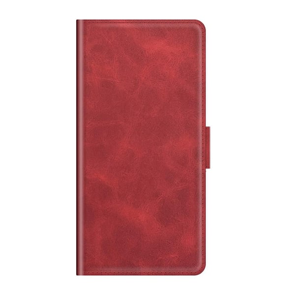 SKALO Xiaomi Mi 11 Lite Premium Wallet Lompakkokotelo - Punainen