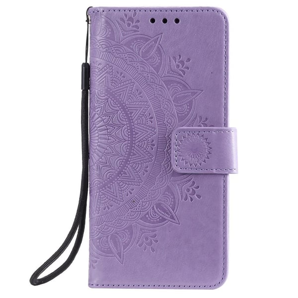SKALO Xiaomi Mi 11 Lite Mandala Flip Cover - Lilla