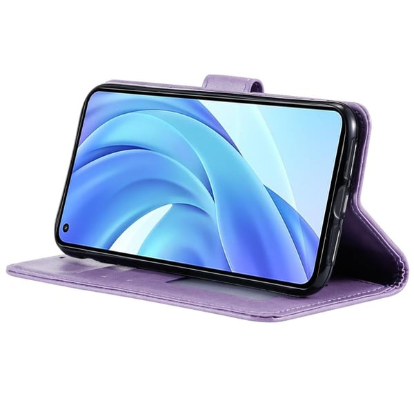 SKALO Xiaomi Mi 11 Lite Mandala Flip Cover - Lilla