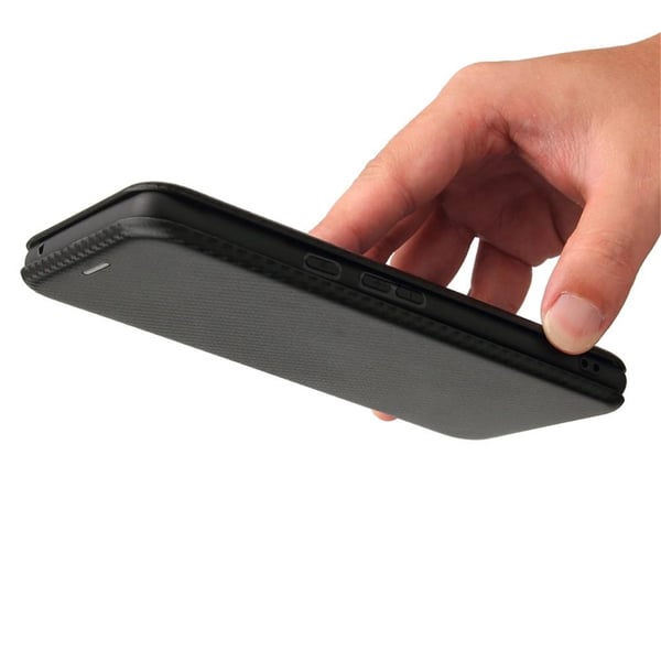 SKALO Google Pixel 6 Carbon Fiber Pungetui - Sort