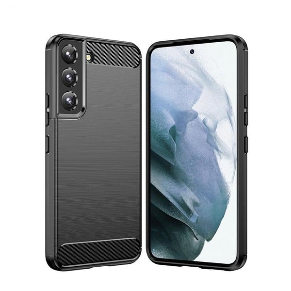 SKALO Samsung S22 Armor Carbon Stødsikker TPU-cover