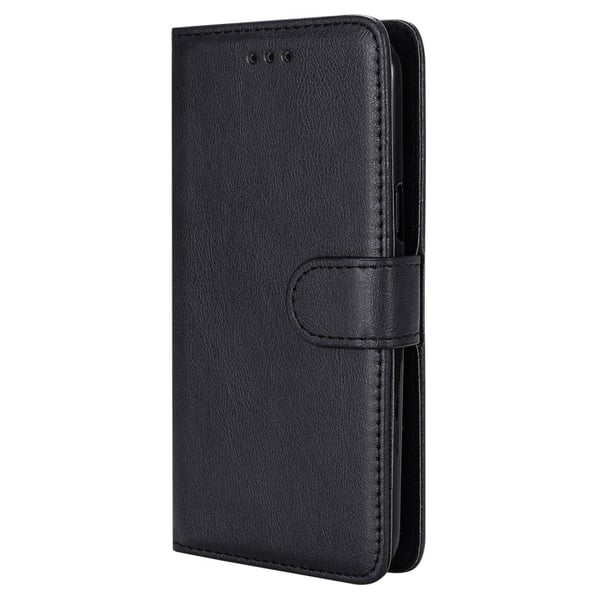 SKALO Samsung S22+ Magnetisk cover/tegnebog "2 i 1" - Sort