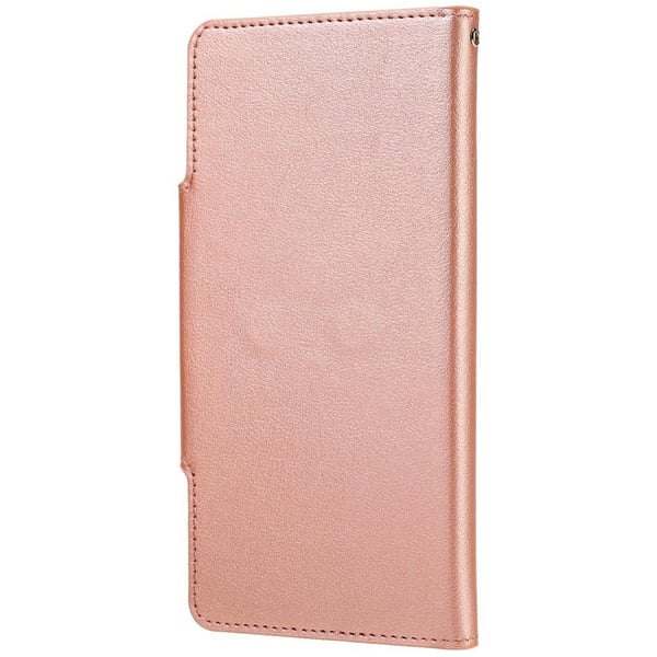 SKALO Samsung S22+ DOLIZMA 2 i 1 magnetisk pungetui - Rosa guld