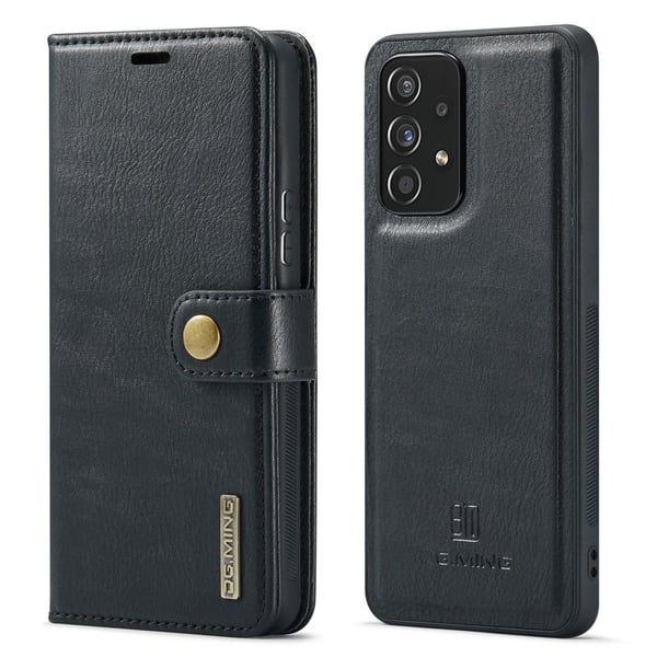 DG MING Samsung A53 5G 2-i-1 Magnet Pungetui - Sort