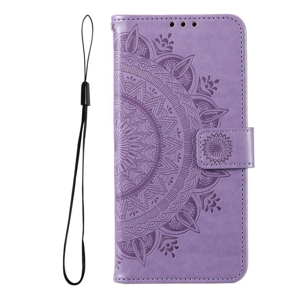 SKALO Samsung A53 5G Mandala Flip Cover - Lilla