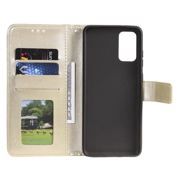 SKALO Samsung A33 5G Mandala Flip Cover - Guld