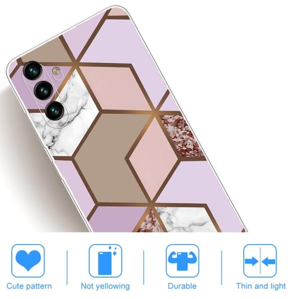 SKALO Samsung A13 5G Marmor TPU-cover - #8